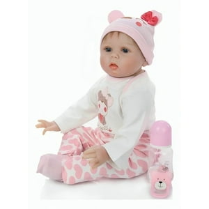 Genérico - Muñeca Bebe Reborn Juguete Realista 55Cm Con Accesorios
