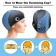 thumbnail image 3 of Pingu Gorro de Natación de Licra, Gorro de Baño de Tela Cómoda, Gorro Elástico Antideslizante para Hombres, Mujeres y Niños, 3 of 6