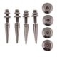thumbnail image 2 of 4 juegos de altavoces de cobre puro Spikes Pies Base Conos Protectores de piso gris, 2 of 5