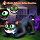 thumbnail image 5 of Gato hinchable FunFanso de 213 cm, color negro, con luces LED, 5 of 6