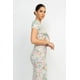 thumbnail image 4 of Conjunto De Top Floral Con Nudo Frontal Y Falda Larga Fruncida, 4 of 5