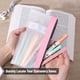 thumbnail image 4 of Estuche para lápices Mr. Pen Clear, paquete de 6 tonos rosas, 4 of 8