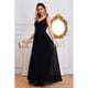 thumbnail image 1 of Vestido Largo Mujer Fiesta Gala Noche Escote V Bordados 2003, 1 of 3