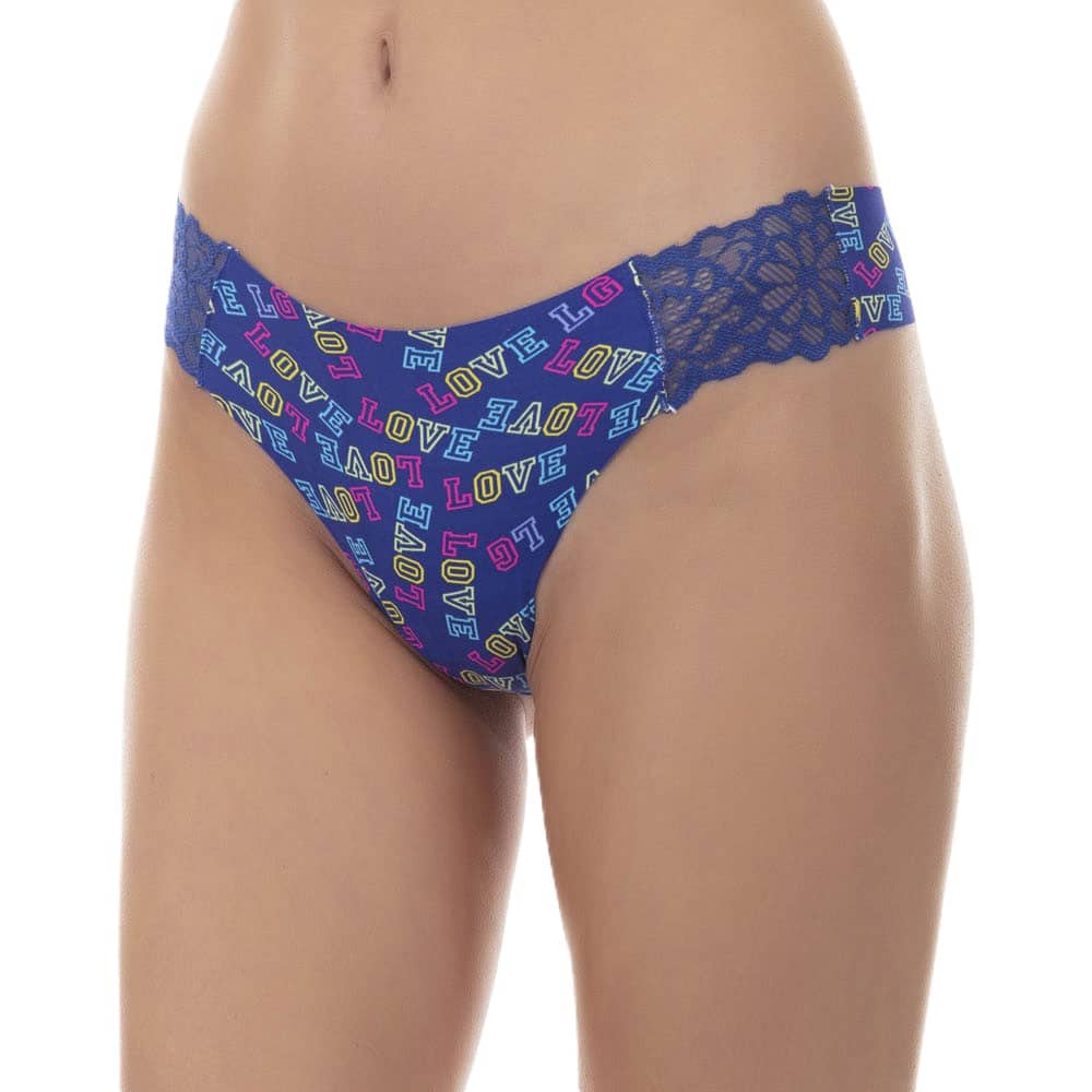 Lady Genny - Colaless Microfibra Y Encaje