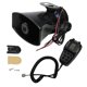 thumbnail image 1 of Bocina de sirena de coche JDMSPEED con sonido de 7 tonos, 100 W, 12 V, con micrófono, 1 of 7