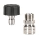 thumbnail image 3 of 2 Piezas Adaptador Para Lavadora A Presión Accesorios Latón 3/8 "conector De Liberación Rápida Diámetro Interior 15mm, 3 of 5
