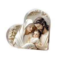 Bothyi - Decoración Navideña De La Sagrada Familia, Obra De Arte Acrílica Para Dormitorio, Sala De Estar Y Estudio