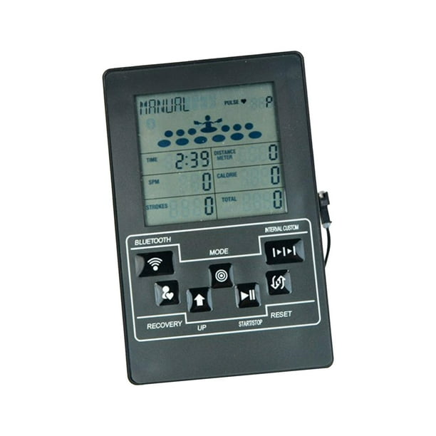 de máquina de remo portátil, pantalla Digital de medición de Monitor electrónico para gimnasio en casa, equipo de Fitness fácil de instalar