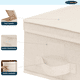 thumbnail image 3 of Pack 2 Cajas Organizadoras Carry All Plegables De Tela Beige L, 3 of 5