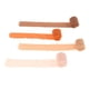 thumbnail image 4 of 4 cintas de gasa con flecos para decoración de bodas, manualidades, envoltorio de regalos para Valentín , naranja, 4 of 5