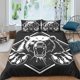 thumbnail image 1 of Angry Bear Duvet Cover Bedding Set Pillowcase Queen3-Piece Bedding Set, 1 of 5
