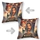 thumbnail image 2 of El Rey de Reyes Fundas de almohada de terciopelo con tema, regalos de funda de almohada, decoración para el hogar, cojín de lanzar, regalo de cumpleaños para fans y parejas. 45cm x 45cm., 2 of 6