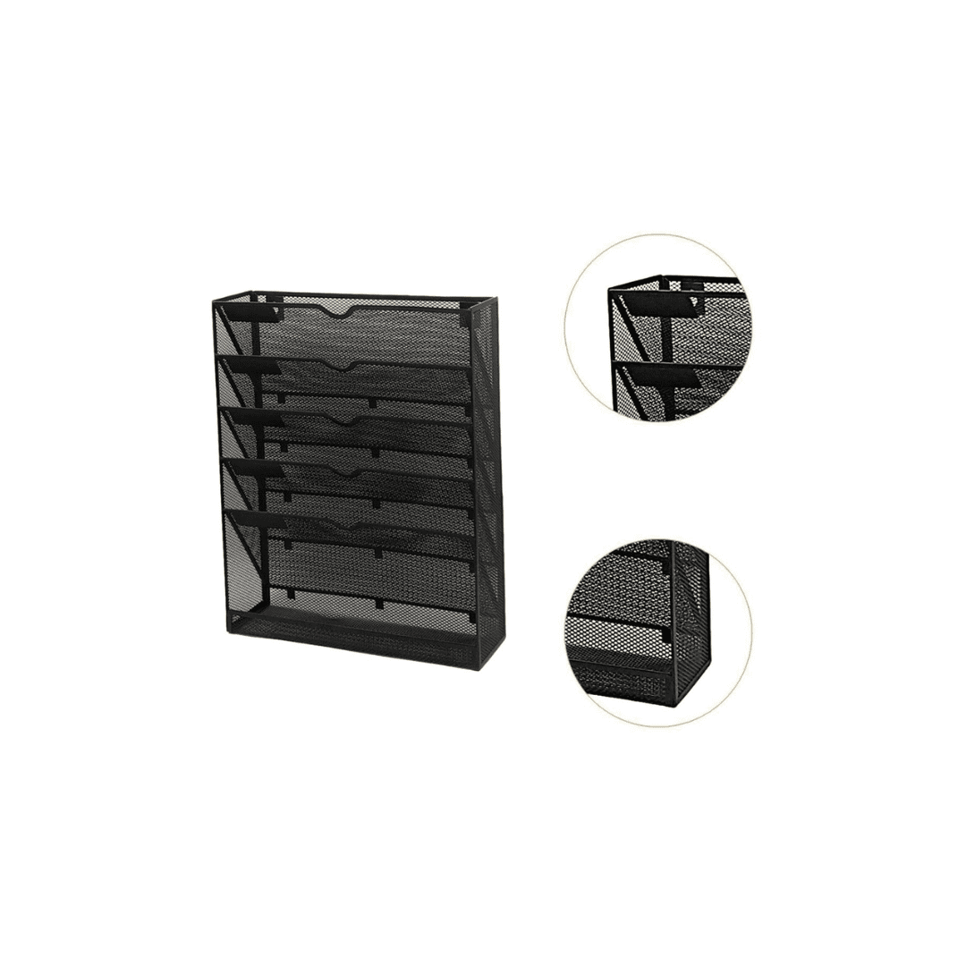 Genérico - Organizador De Pared De 5 Niveles Archivos Colgantes