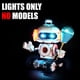 thumbnail image 2 of Kit de luces LED flashebrick para Lego Creator 31164 Robot, 2 of 6