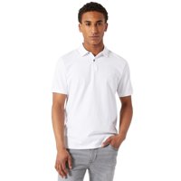 Camiseta Polo Dkny De Algodón Suave Ajuste Moderno Secado Rápido Blanca
