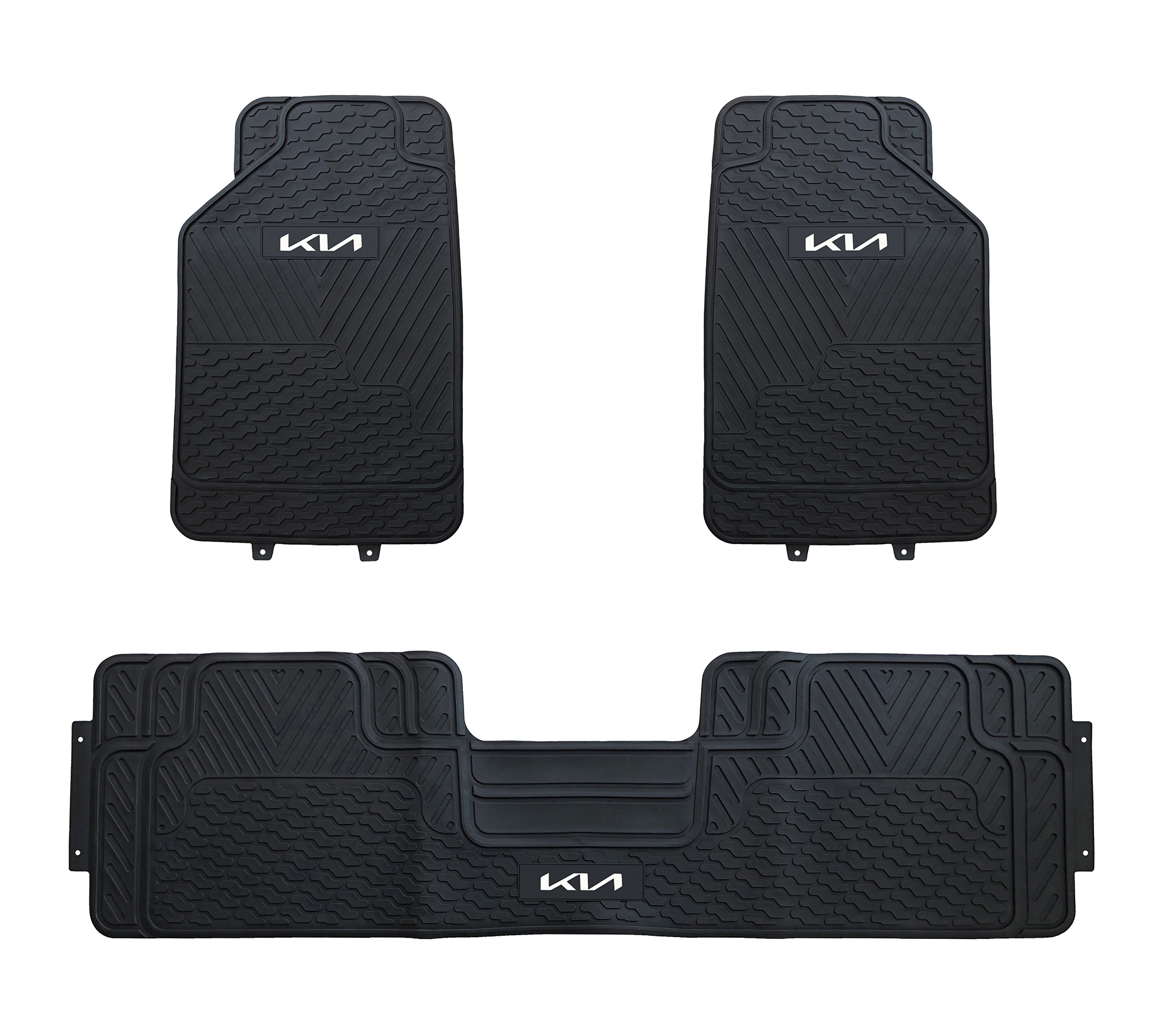 Jj Group - Pisos De Goma 3 Piezas Kia Para Vehículos