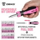 thumbnail image 3 of Juego de Herramientas Dekopro Pink 42 Piezas Mujer, 3 of 3