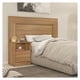 thumbnail image 2 of Respaldo de Cama 2 Plazas con Velador Café Claro, 2 of 3