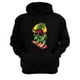 thumbnail image 1 of Polerón Canguro Dinosaurio Skate Negro Talla Xs Unisex, 1 of 3
