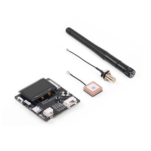 Localizador Wio Tracker L1 Pro con seguimiento GPS y enlace LoRa para mallas Meshtastic
