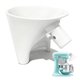 thumbnail image 1 of Embudo Heiluxe para KitchenAid KSM150 5QT blanco, 1 of 7