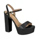 thumbnail image 1 of Sandalia Mujer Taco Alto Verniz Premium Negro 15745 Vizzano, 1 of 3