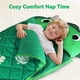 thumbnail image 2 of Saco de dormir iPlay iLearn con forma de dinosaurio para niños de 3 a 6 años, 2 of 6