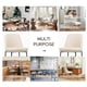 thumbnail image 2 of Silla COLAMY juego de 6 tapizadas en beige con patas de metal, 2 of 4
