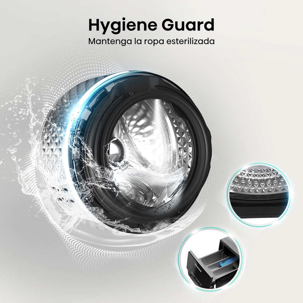 Hisense WD3S1243BT 12/8 kg Titanium, foto 15