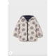 thumbnail image 1 of Chaqueton Reversible flores azul marino 12 Meses, 1 of 4