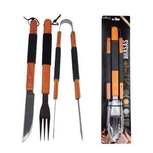 Set Parrillero Brasas 3 Piezas – Doral