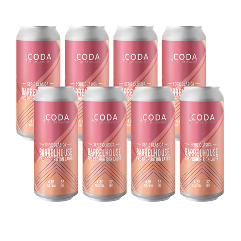 Cervecería Coda - 8 Latas Cerveza Artesanal Coda Barrelhouse
