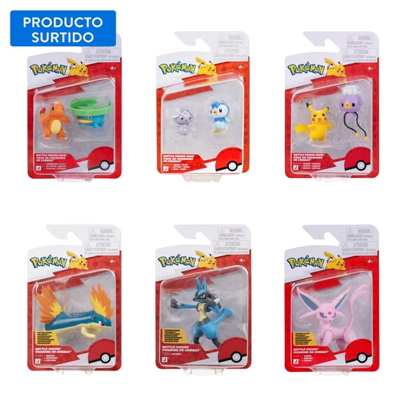 Pokémon Figuras Batalla Pack, producto surtido