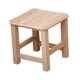 thumbnail image 5 of Taburete De Madera Haburada De Calzado Que Cambia La Otomana Para El Dormitorio De Ba?o Home 30cmx30cmx30cm, 5 of 5