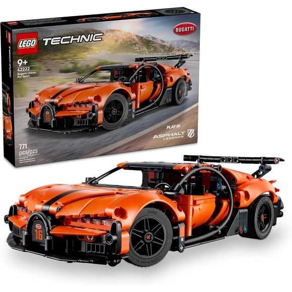 LEGO Technic Bugatti Chiron Pur Sport Hypercar 42222