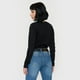 thumbnail image 2 of Sweater Mujer Básico Cuello Redondo Negro Corona, 2 of 5