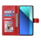 thumbnail image 5 of Funda para FOXDOCK Xiaomi Redmi Note 13 4G– Cuero Premium, 3 ranuras para tarjetas, Protección contra impactos, 5 of 5