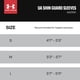 thumbnail image 3 of Mangas para espinilleras Under Armour UA negras talla L, 3 of 4