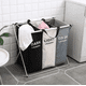 thumbnail image 3 of Canasto ropa sucia plegable organizador 3 espacios, 3 of 3
