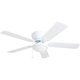 thumbnail image 1 of Ventilador de techo Prominence Home Benton 132 cm con luz LED, color blanco, 1 of 9