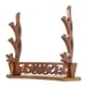 thumbnail image 5 of Soporte De Madera Maciza Para Espadas De Artes Marciales, Soporte De Exhibición De Espadas De 3 Capas, 5 of 5