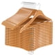 thumbnail image 2 of Perchas de madera Utopia Home, paquete de 90, delgadas y resistentes, 2 of 8