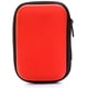thumbnail image 1 of ® Paquete de 5 bolsas de almacenamiento para auriculares, estuche de EVA para auriculares, contenedor para cables, estuche para guardar auriculares (rojo), 1 of 7