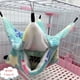thumbnail image 5 of Hamaca para jaula de mascotas pequeñas, hamaca para petauro del azúcar, accesorios de cama para jaula de cobayas, hamaca cálida para loros, hurones, ardillas, hámsteres, ratas, juegos y dormir., 5 of 7
