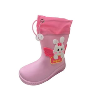 Vinnys Outlet - Bota De Agua Lluvia Mujer Negro
