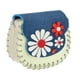 thumbnail image 1 of Cartera Bandolera Infantil Con Flores Rojas y Blanca, 1 of 2