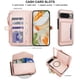 thumbnail image 4 of Para Google Pixel 9 / Pixel 9 Pro con Bloqueo RFID Multifuncional 2 en 1, Funda Tipo Billetera de Cuero PU Suave, Cubierta Abatible Magnética, Múltiples Ranuras para Tarjetas, Bolsillo con Cierre,, 4 of 9