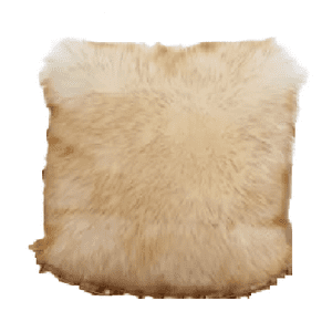 Genérico - Fundas De Cojín Peluditas 45X45 Cm Color Beige