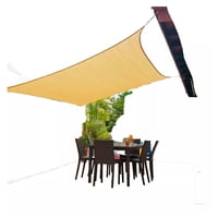 Genérico - Toldo Vela 5X4 Retangular Mts Con Filtro Uv