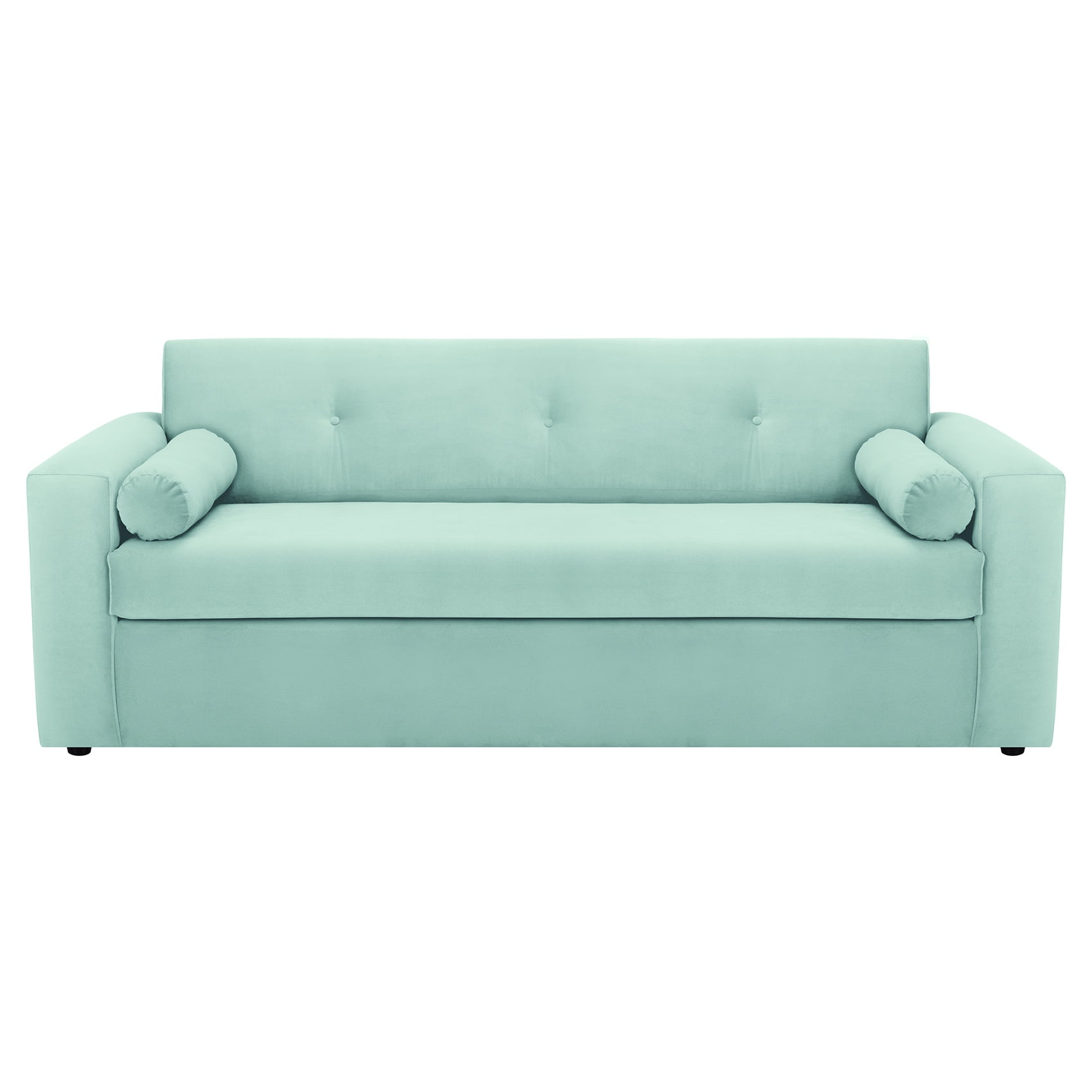 Bodevir - Sofa Vivo 3cg Felpa 30 Verde Agua
